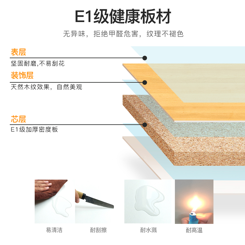 小桌子沙发边几可移动简易家用小茶几卧室出租屋床头桌置物架茶桌-图1