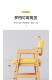Children's study chair can be upgraded solid wood seat stool student desk writing homework chair home backrest dining chair