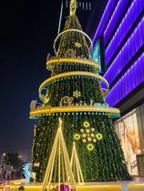 Outdoor Large Frame Christmas Tree Package 5m 6 m 8 10 12 m Christmas Mall Hotel Scene Placement