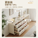Corner cream style dressing table