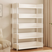 Simple Bookshelf Floor Shelving Iron Art Living Room Storage Rack Shelf Reading Containing Shelf Home Bedroom Bookcase