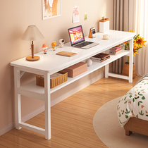 Bedside shelve strip table desk students study home leaning against wall tables rectangular girl bedroom writing desk