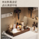 Solid wood bathroom perfume, skin care and cosmetics storage box