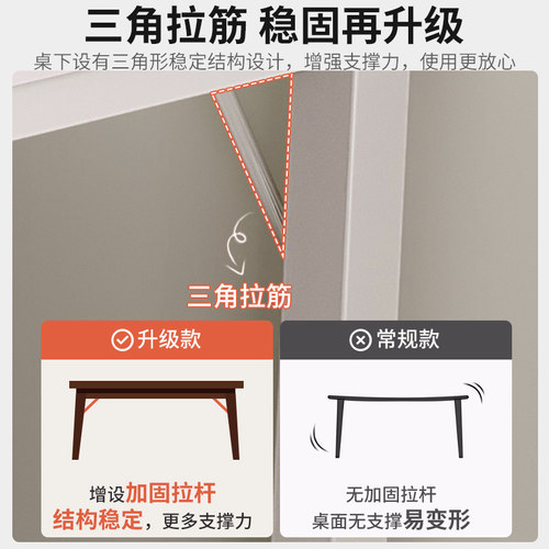 转角书桌电脑桌书架洞洞板一体卧室小户型办公桌学生写字桌子简易 - 图3