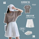 Suit shorts for women in summer thin high waist straight A-line