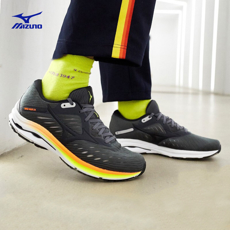 mizuno运动21新男慢wave跑步鞋 迈盛悦合运动户外跑步鞋