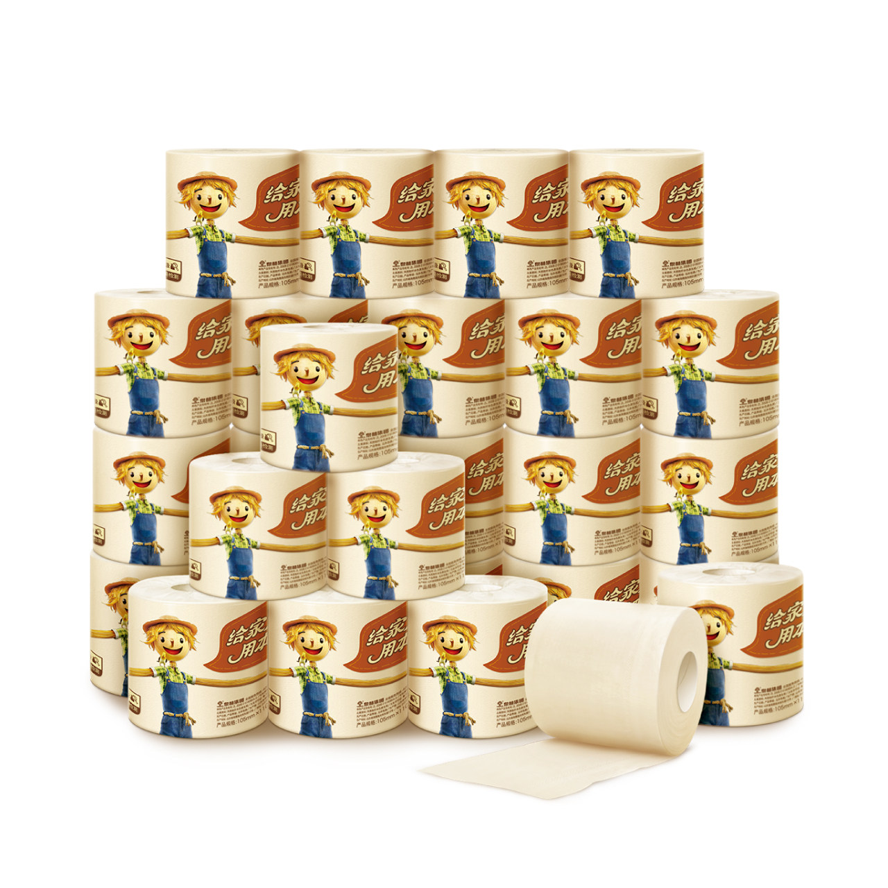 泉林本色家用140g27本色纸厕纸 泉林本色卷筒纸