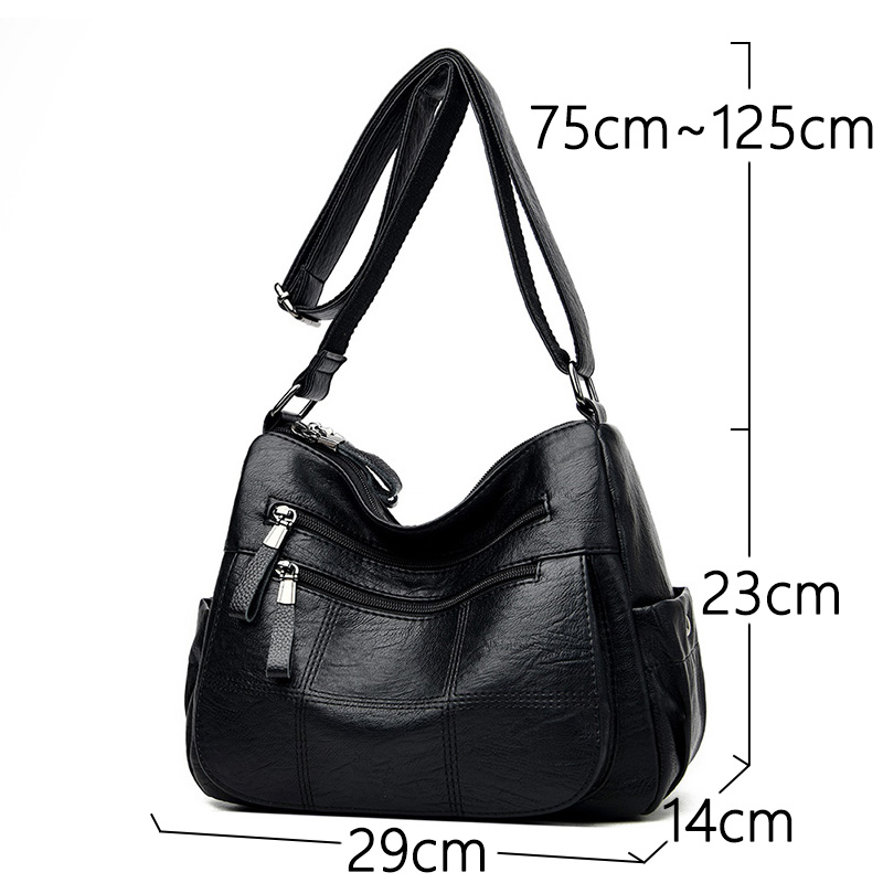 High Quality Leather Luxury Handbags Women Bags Designer Sho - 图2