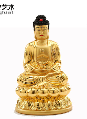 娑婆三圣佛像地藏王工艺品