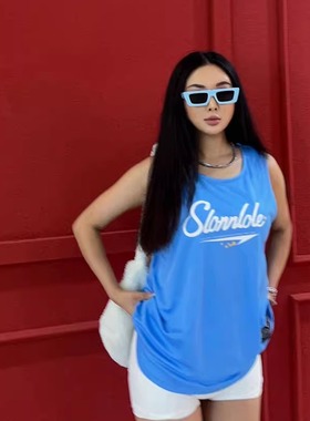 网红婴儿蓝街拍方框个性墨镜欧美