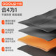 Sweat-absorbent natural rubber non-slip professional yoga mat for girls
