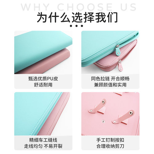 玄鸟宠物剪刀收纳包8支装剪刀包宠物美容师专用大容量装工具包 - 图0