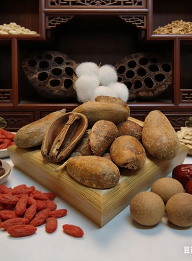 【洋梨果】 流星壳、开口笑豆荚娃娃果壳种子风铃DIY天然装饰材料