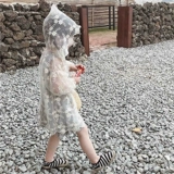 Детский солнцезащитный крем, кружевная одежда для защиты от солнца, шифоновый летний пляжный кардиган, куртка