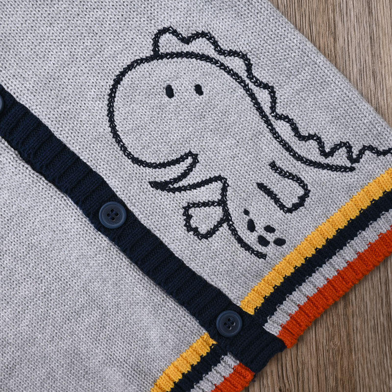 外贸欧美男宝春秋毛线衣长袖连帽开衫上衣男童可爱针织衫外套毛衣,淘宝优惠券,粉丝福利购,淘宝优惠卷