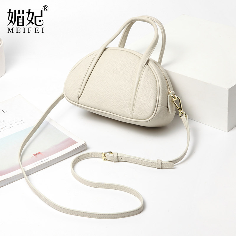 真皮2021秋季新款小清新潮斜挎小包 媚妃女士包袋
