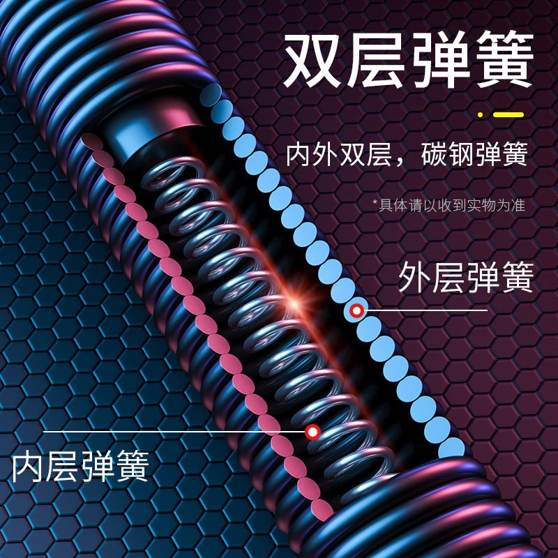 来鸟运动专营店361度正品臂力器男锻炼胸肌臂力训练器材体育用品拉力健身握力棒2