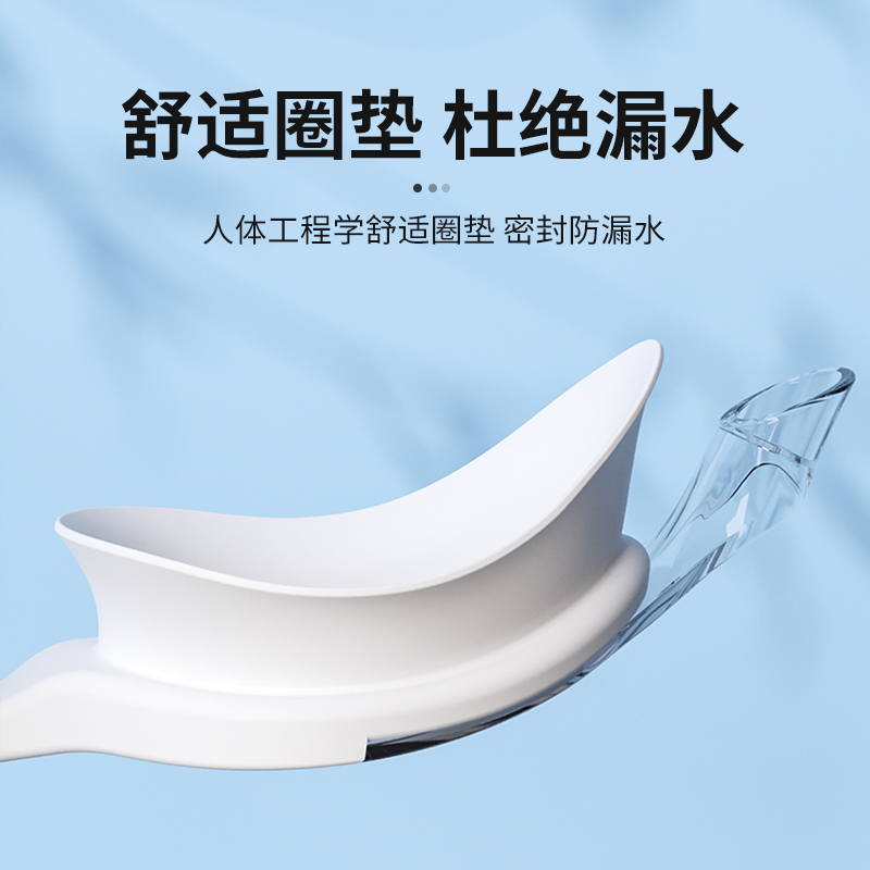 来鸟运动专营店特步泳镜女防水防雾高清近视度数男专业潜水眼镜泳帽套装游泳装备0