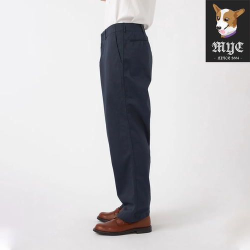 现货 NANAMICA Wide Chino Pants 宽版纯色斜纹棉布休闲长裤25AW - 图2