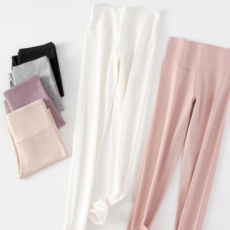 高腰纯棉秋裤女童打底裤少女内穿保暖裤薄款大童大码加长全棉毛裤,淘宝优惠券,粉丝福利购,淘宝优惠卷