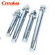 External expansion screw galvanized lengthened bolt