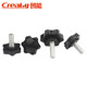 Quality Assurance Six-star Plum Blossom Handle Screw Knob