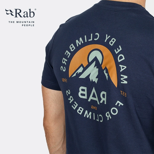 Rab British New Stance Vintage мужская футболка с короткими рукавами.