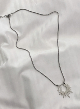 欧美小众叠戴项链ins风