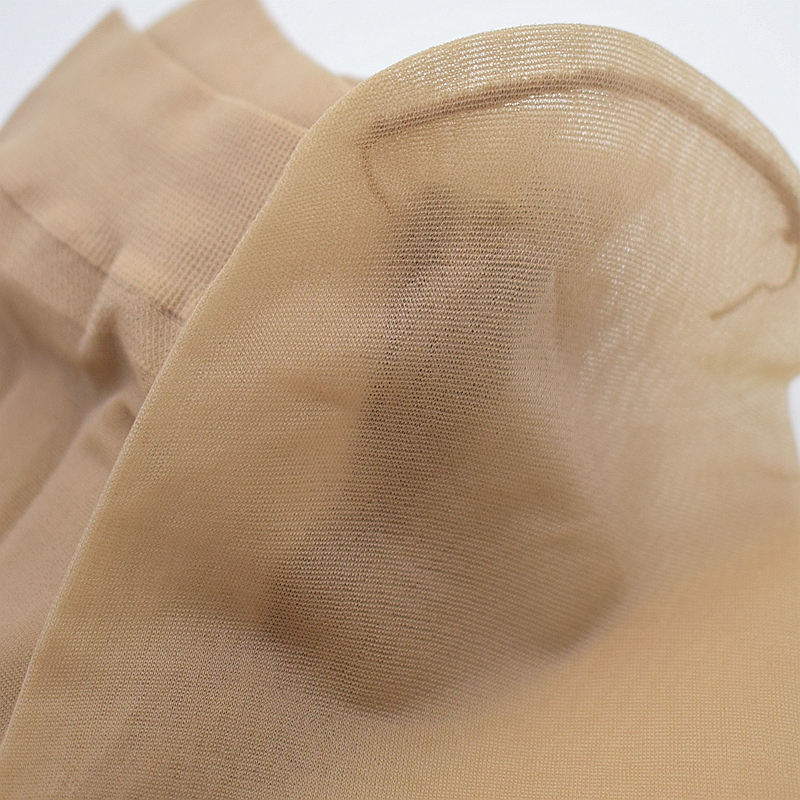 10双装宝娜斯12D包芯丝短袜夏季薄款脚尖透明对对袜短丝袜子女袜 - 图2