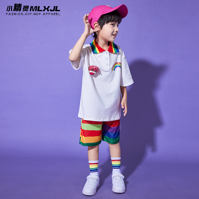 六一儿童表演服装舞蹈服幼儿园可爱啦啦操园服小学生啦啦队演出服