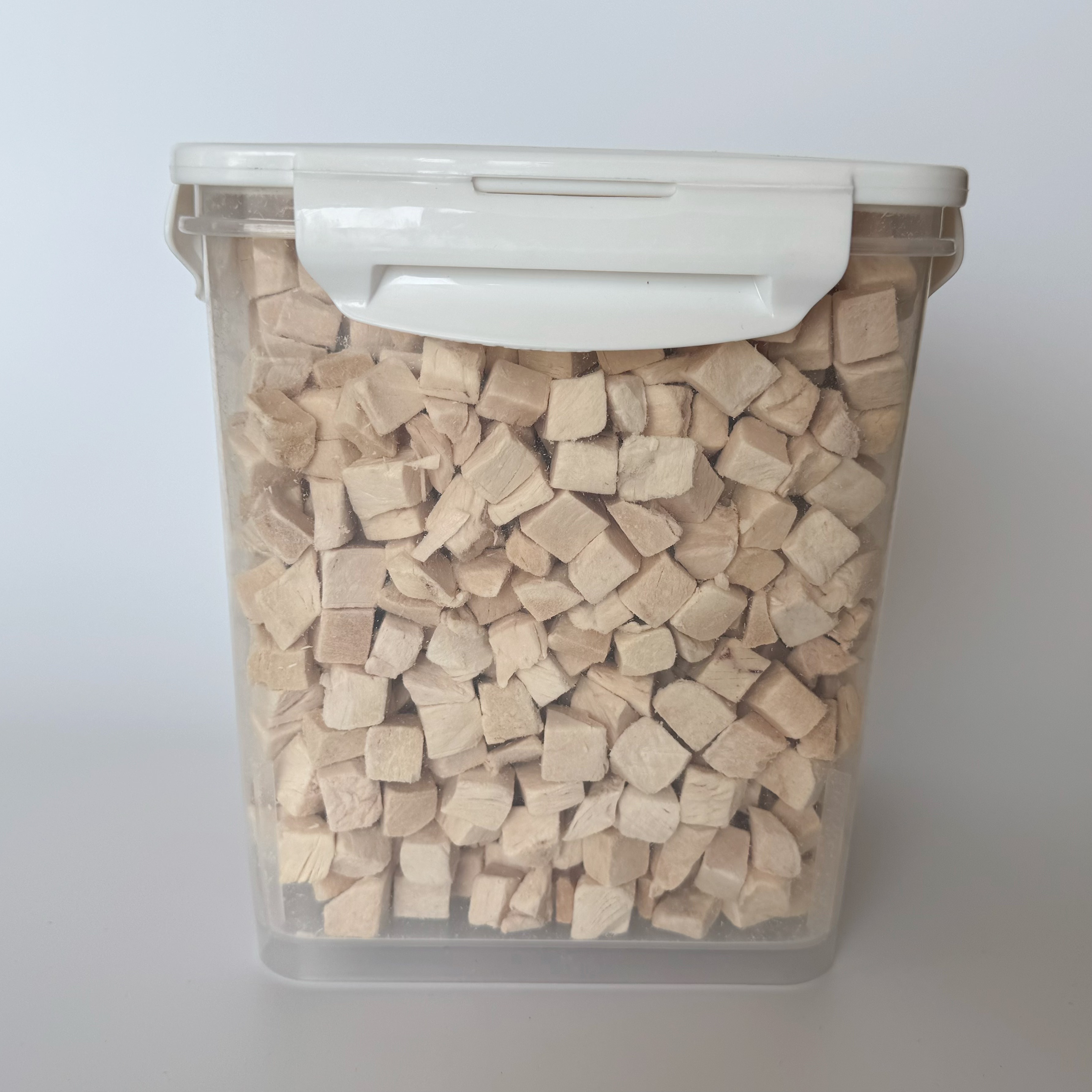 【龙馍馍】冻干鸡肉粒成猫幼猫鸡胸肉颗粒猫咪狗狗磨牙美毛零食 - 图1