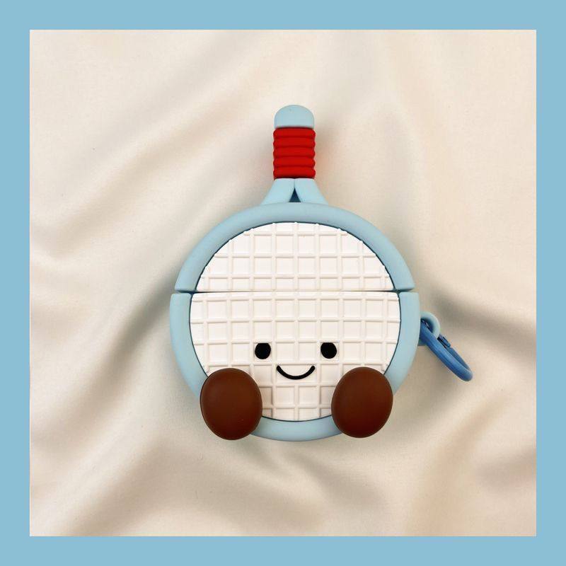 蓝帽子棒球适用新AirPods 4代耳机壳苹果蓝牙pro2代3代耳机保护套,淘宝优惠券,粉丝福利购,淘宝优惠卷