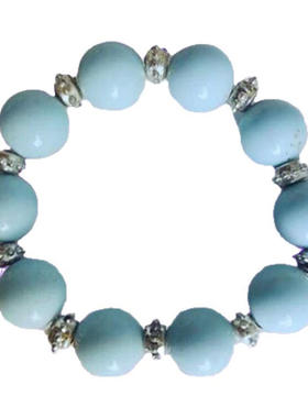 高光珍珠弹力手镯手链松紧串绳手串百搭复古仿珍珠手链送礼佳品