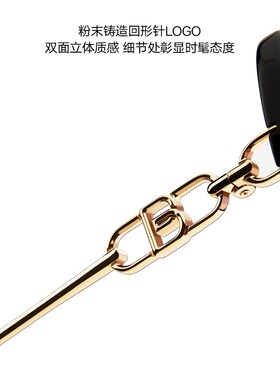 暴龙偏光大框高级感度假墨镜