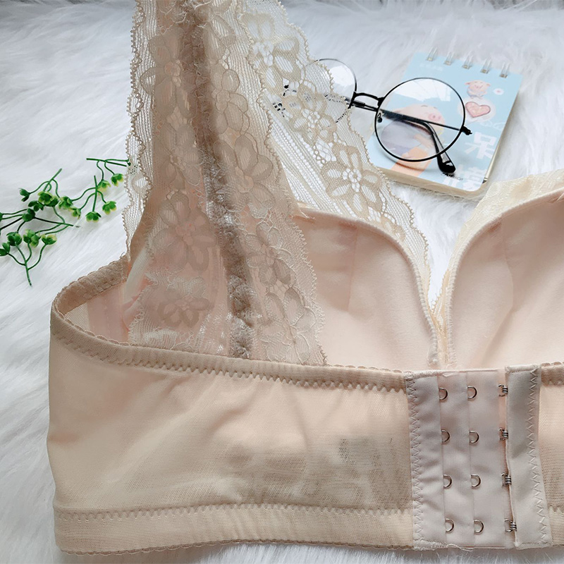 薄款大胸显小收副乳调整型胖mm文胸 碧儿文胸