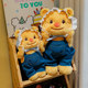 Cowboy Butter Bear Doll ຫນ້າຮັກ Butter Hug Bear