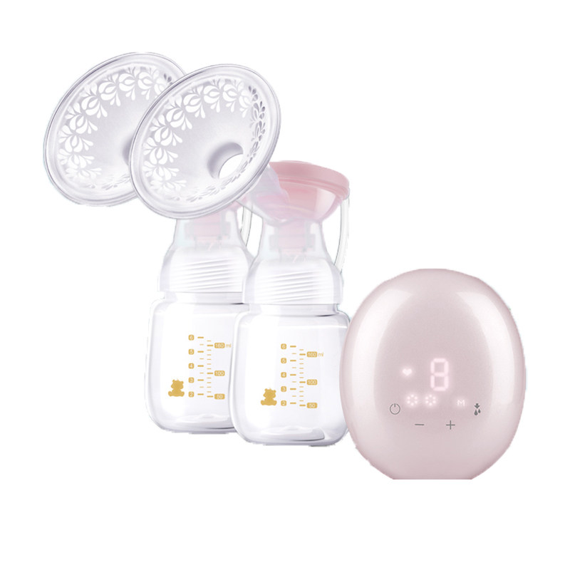 小白熊双边电动孕产待产妇后吸奶器 智翔母婴吸奶器