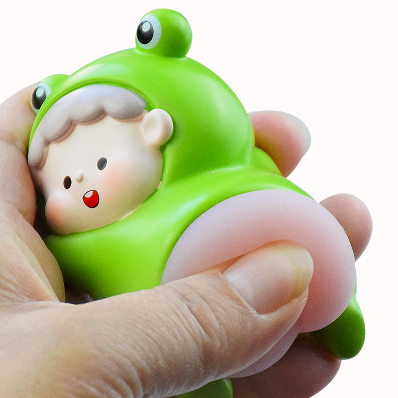 屁屁解压玩具捏捏乐屁股网红小硅胶球女生的出气玩偶女孩减压神器 - 图1
