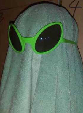 生日派对街拍外星人搞怪眼镜ins