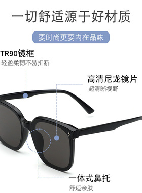 gm墨镜太阳镜男女开车防紫外线