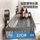 Strong suction cup toilet stand shelf is firm and does not damage the wall