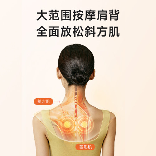 618狂欢王一博SKG颈部按摩仪仿真人捶打斜方肌H1颈椎披肩礼盒 - 图1
