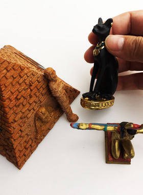 埃及手工彩绘神话人物旅游纪念品