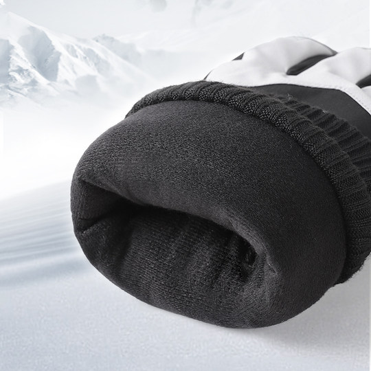 Waterproof and cold-proof ski gloves for men and women
