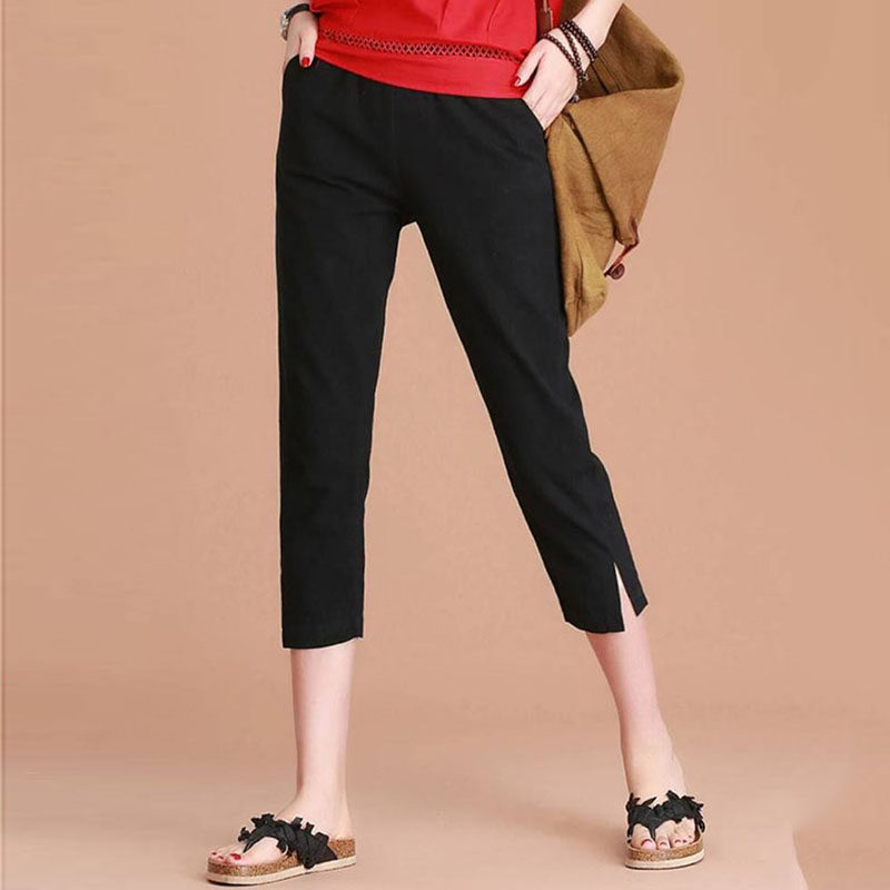 阿玛施旗舰店官网2020夏季休闲裤 zhenya臻娅休闲裤