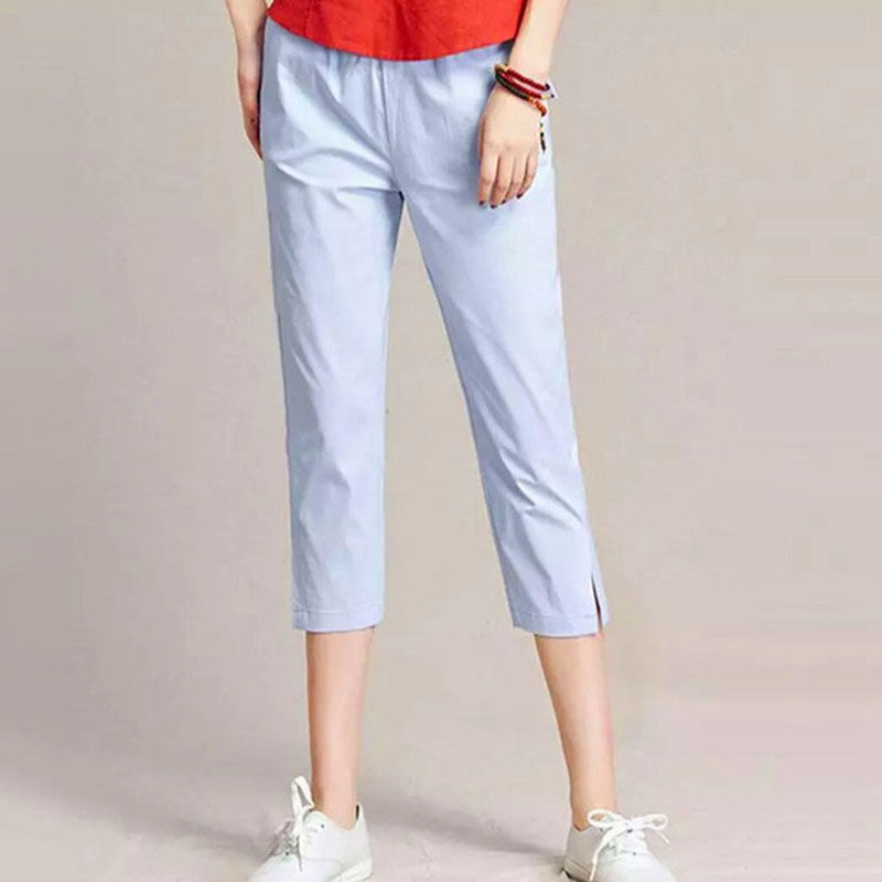 阿玛施旗舰店官网2020夏季休闲裤 zhenya臻娅休闲裤