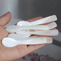 Long 90mm spoon natural shell spoon mask spoon fish seed sauce spoon ice cream spoon