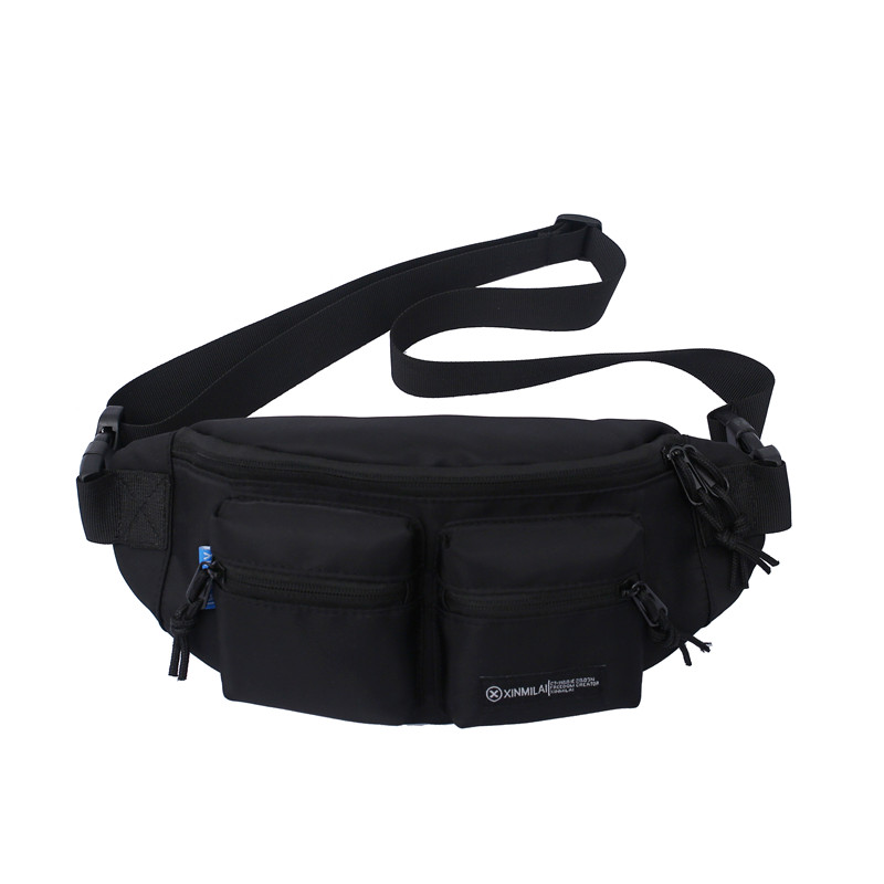 ins胸包潮牌百搭日系工装单肩包 满江红箱包男士包袋