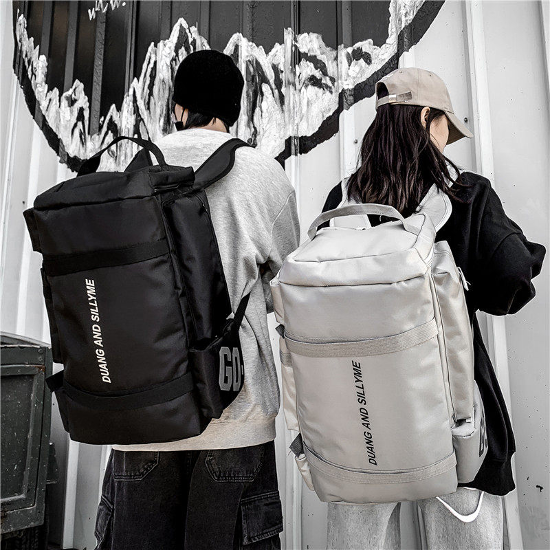 男干湿分离大容量运动训练双肩包 满江红箱包双肩背包