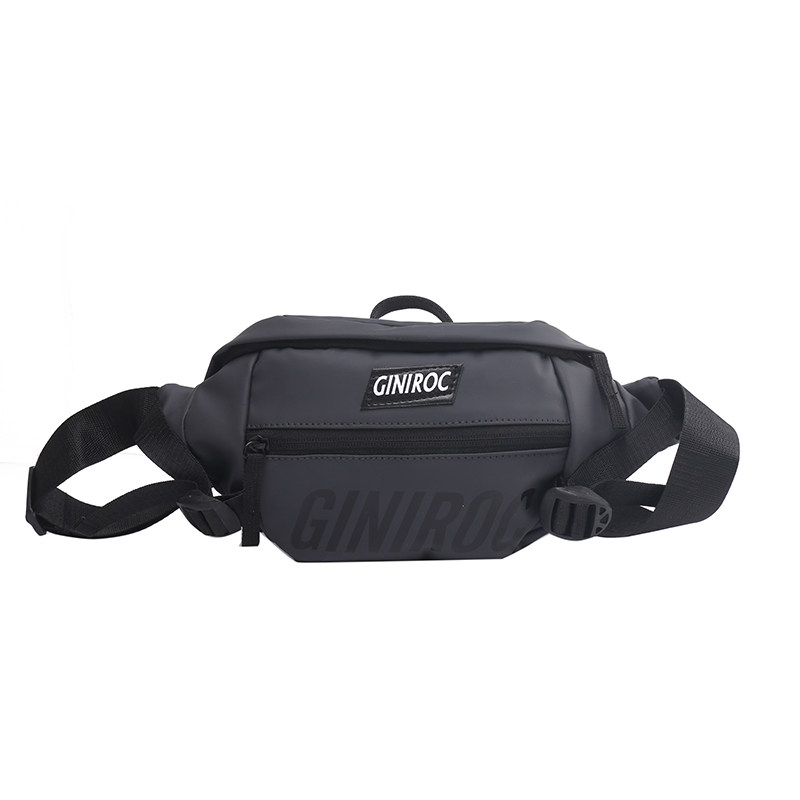 潮牌ins运动小背包女男士斜挎包 满江红箱包胸包